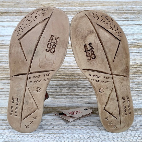 A.S.98 AS98 Payne NEW Gladiator Strappy Ankle Buckle Zip Wedge Platform Sandals - Picture 3 of 13